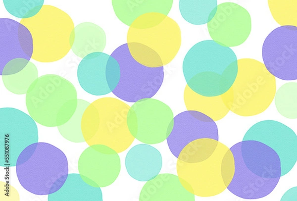 Fototapeta 背景素材_パステル_カラフル