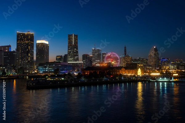 Fototapeta 横浜の夜景