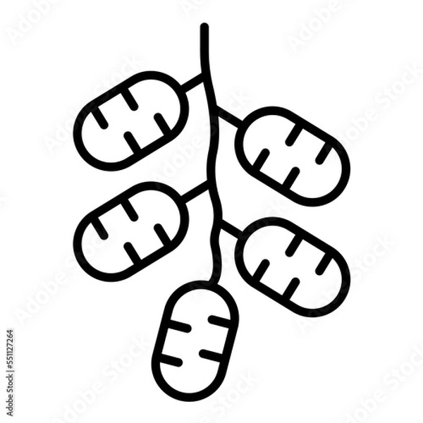 Fototapeta Dates Icon Style