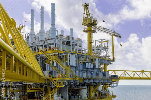 Obraz offshore platfrom