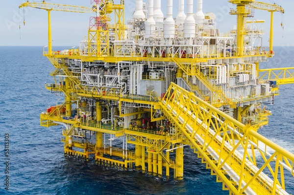 Obraz Offshore platfrom