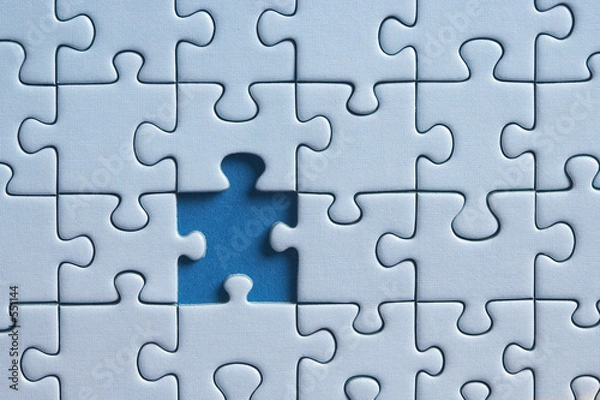 Obraz brakujący kawałek