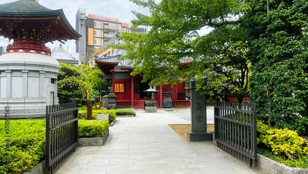 Obraz 浅草寺　淡島堂