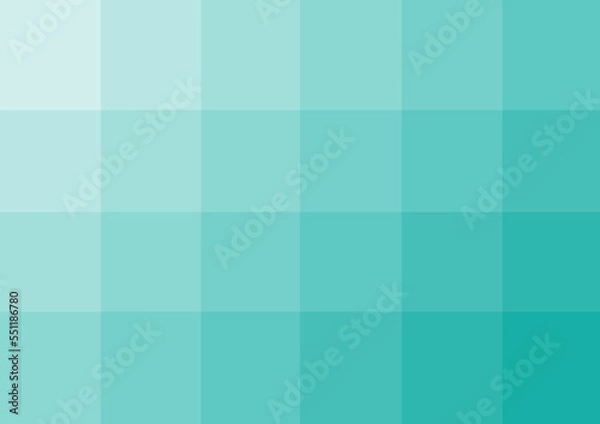 Fototapeta vector abstract square and geometric green color background with color gradient and empty space for design logo and content, creative design background, vector illustration