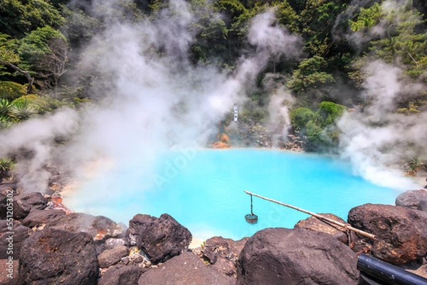 Fototapeta 海地獄＠別府温泉
