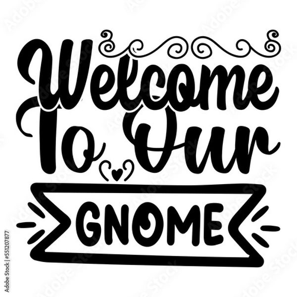 Fototapeta Welcome to Our Gnome