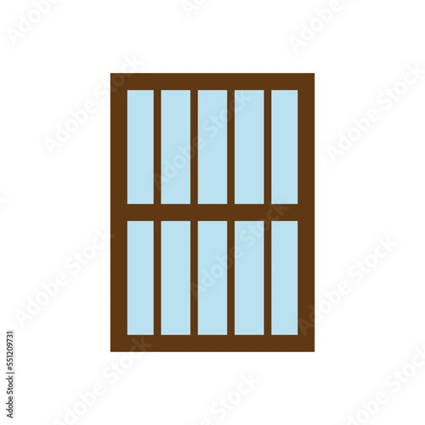 Fototapeta window ,icon, design, flat, style, trendy, collection, template