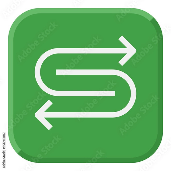 Obraz translate flat icon