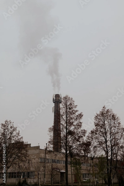 Obraz Central heating system of apartment buildings