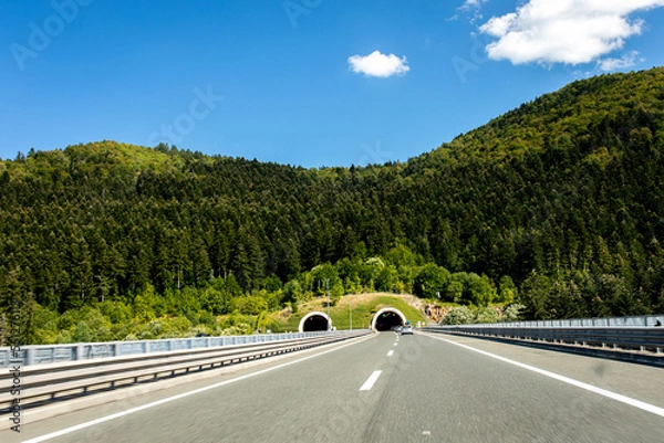 Obraz Tunnel in Alps
