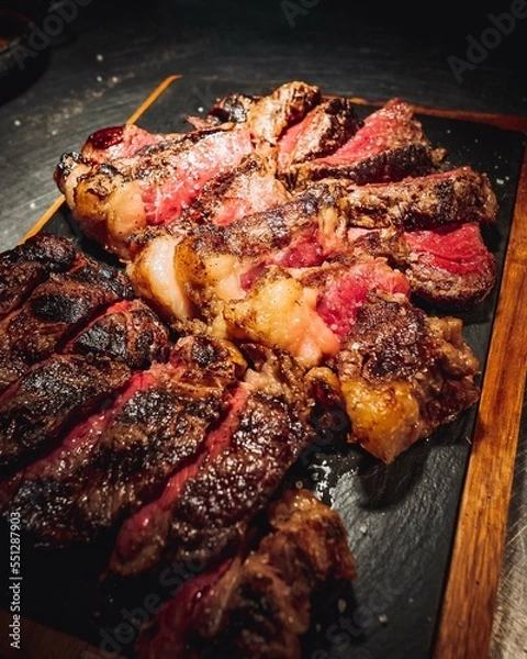 Obraz grilled pork ribs