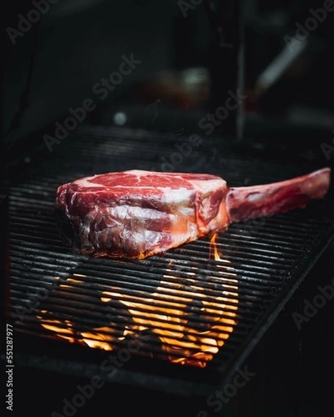 Obraz meat on the grill