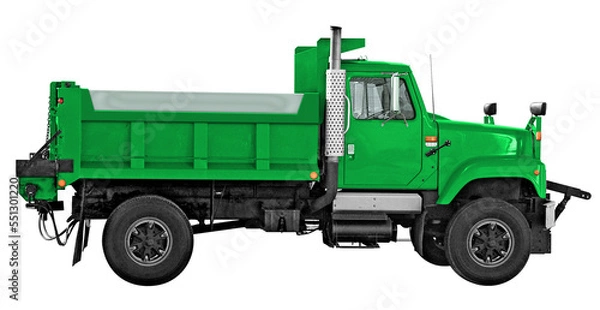 Obraz Green Dump Truck