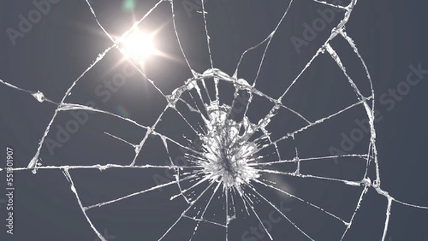 Fototapeta broken glass lighting Background Textures 