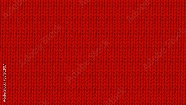 Obraz Knit Red Pattern Background Textures 