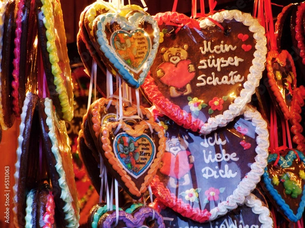 Obraz Lebkuchenherzen