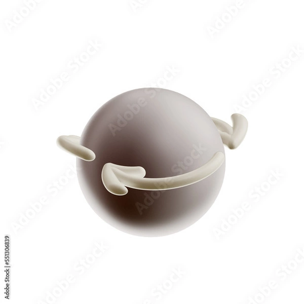 Obraz 3D Icon smooth