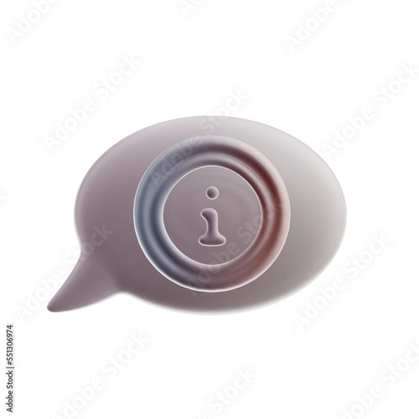 Obraz 3D Icon smooth