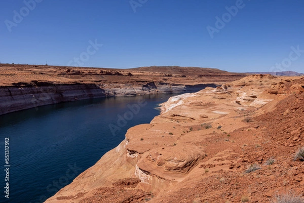 Obraz Lake Powell During a Severe Drought 