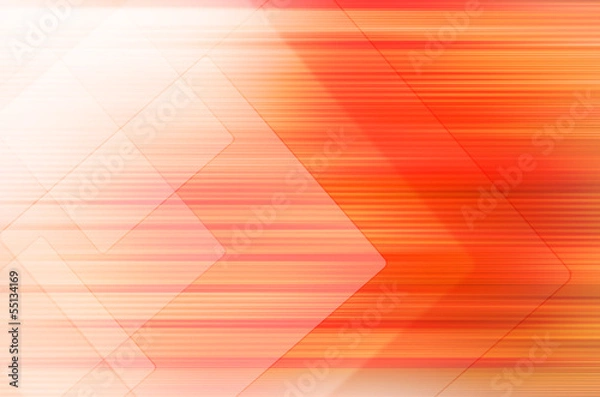 Fototapeta Abstract orange tech background.