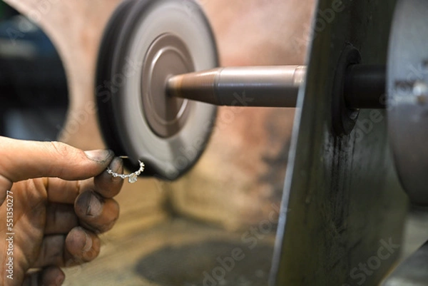 Obraz gold smith at work