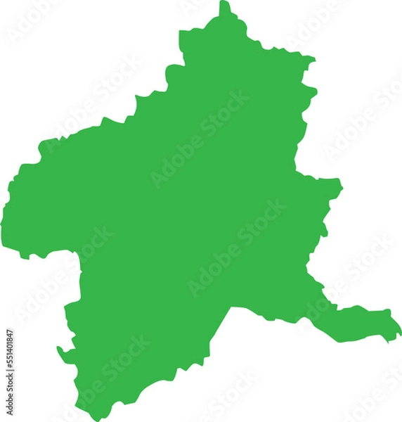 Fototapeta 群馬県　地図