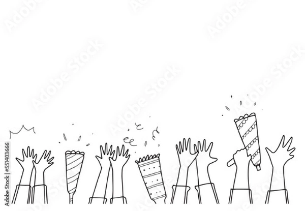 Obraz doodle illustration art