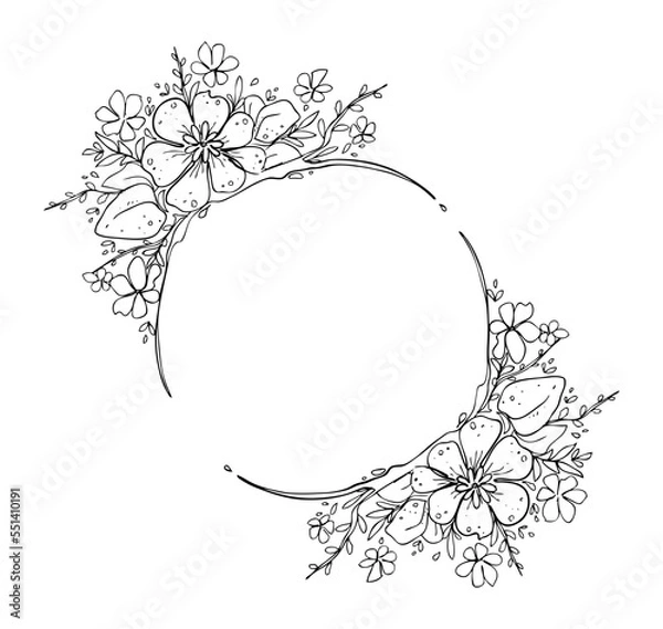 Obraz doodle art illustration