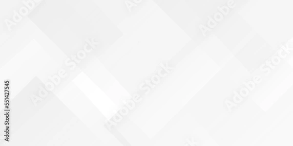 Fototapeta Abstract white and gray background with lines white light & grey background. Space design concept. Decorative web layout or poster, banner. White grey background vector design.