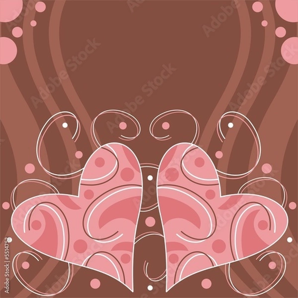 Obraz Decorative hearts