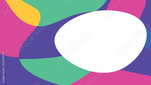 Obraz Abstract colorfull background vector
