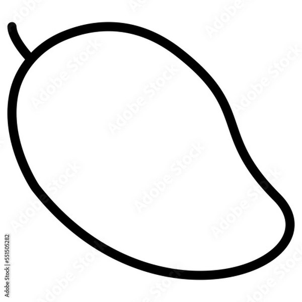 Fototapeta mango icon