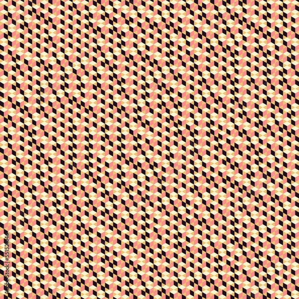 Obraz  Hexagonal Maze pattern abstract illustration