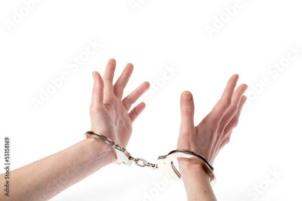 Obraz Hands in handcuffs