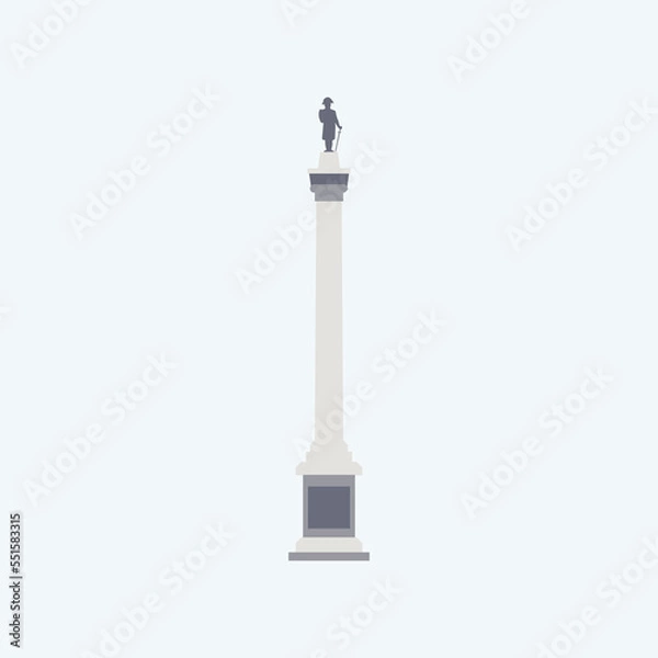 Obraz Nelson's Column in London