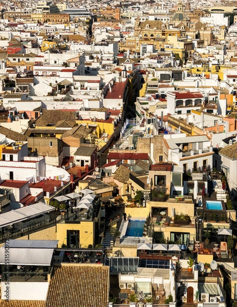 Fototapeta view of the city