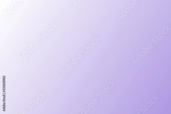 Obraz Abstract blurred purple white color gradient background. Color gradient, full frame background. Purple blur gradient background