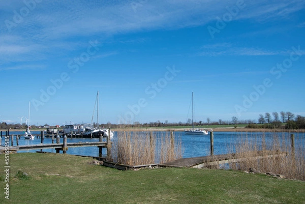 Fototapeta Boote auf der Schlei