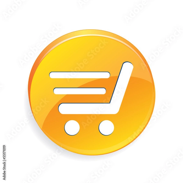 Obraz E-shop button