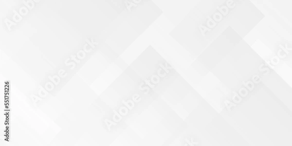 Fototapeta Abstract white and gray background with lines white light & grey background. Space design concept. Decorative web layout or poster, banner. White grey background vector design.