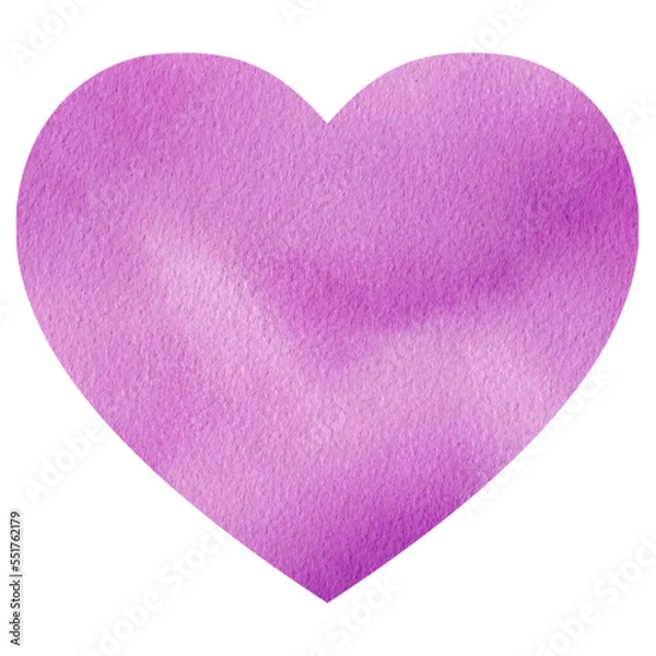Obraz Heart Watercolor Shape