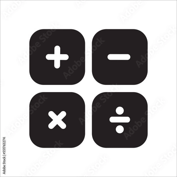 Obraz Calculator Icon Solid