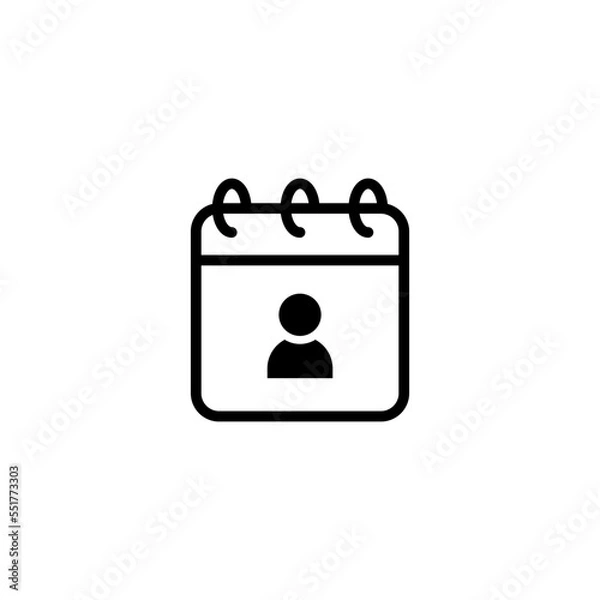 Fototapeta birth date icon vector design templates