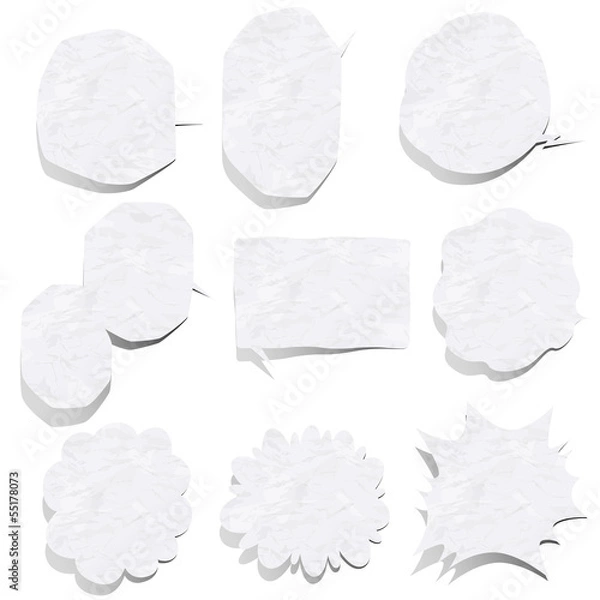 Fototapeta paper bubble