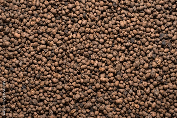 Fototapeta Expanded clay aggregate