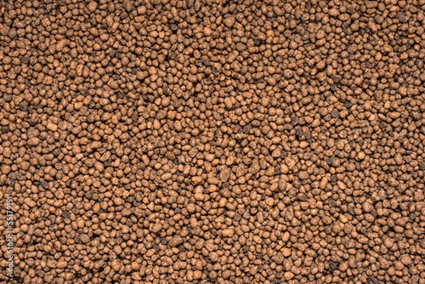 Fototapeta Expanded clay aggregate
