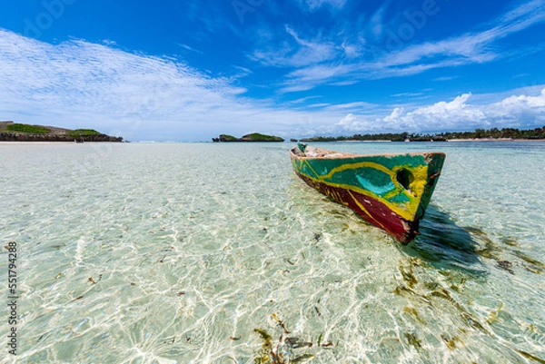 Obraz Pirogue, Kenya