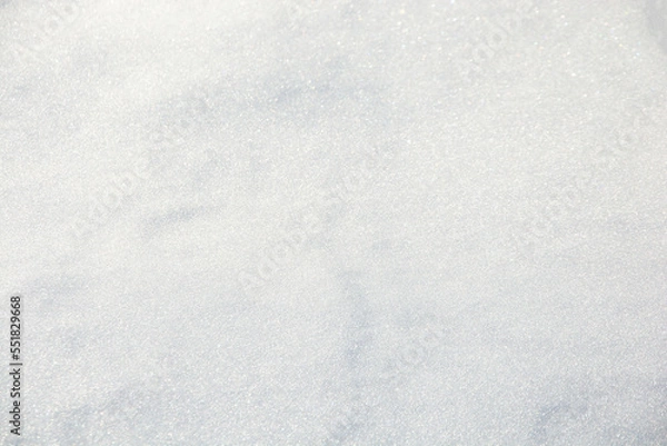 Obraz white snow background