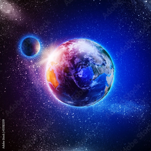 Fototapeta Sunrise or sunset