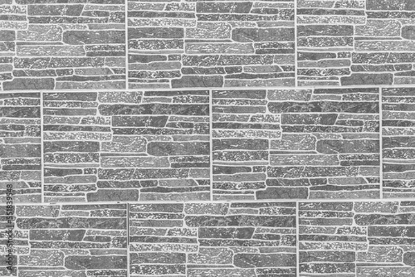 Fototapeta Modern tile wall patterned stone texture background